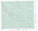 083B05 Saunders Topographic Map Thumbnail 1:50,000 scale