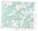 083D05 Angus Horne Lake Topographic Map Thumbnail