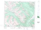 083E01 Snaring River Topographic Map Thumbnail 1:50,000 scale