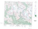 083E03 Mount Robson Topographic Map Thumbnail
