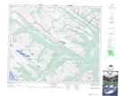 083E07 Blue Creek Topographic Map Thumbnail 1:50,000 scale