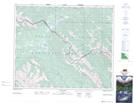 083E08 Rock Lake Topographic Map Thumbnail 1:50,000 scale