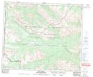 083E13 Dry Canyon Topographic Map Thumbnail 1:50,000 scale