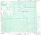 083N01 Bellrose Lake Topographic Map Thumbnail