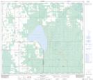 083N02 Snipe Lake Topographic Map Thumbnail