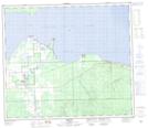083O06 Kinuso Topographic Map Thumbnail
