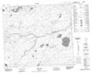 084B01 Godin Lake Topographic Map Thumbnail 1:50,000 scale