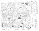 084B03 Cranberry Lake Topographic Map Thumbnail 1:50,000 scale