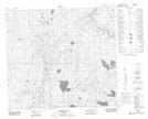 084B15 Kidney Lake Topographic Map Thumbnail 1:50,000 scale