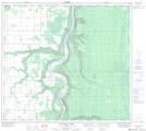 084C14 Buchanan Creek Topographic Map Thumbnail