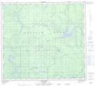 084C16 Haig Lake Topographic Map Thumbnail 1:50,000 scale