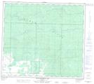 084D10 South Whitemud Lake Topographic Map Thumbnail 1:50,000 scale