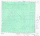 084E10 Vader Creek Topographic Map Thumbnail