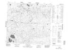 084H05 Burnt Lakes Topographic Map Thumbnail 1:50,000 scale