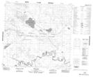 084I05 Ruis Lake Topographic Map Thumbnail 1:50,000 scale