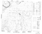 084I11 Stovel Lake Topographic Map Thumbnail 1:50,000 scale