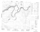 084I12 Buchanan Lake Topographic Map Thumbnail 1:50,000 scale