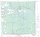 084J05 Sled Island Topographic Map Thumbnail 1:50,000 scale