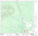 084K11 High Level Topographic Map Thumbnail 1:50,000 scale