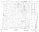 084M07 Elsa Lake Topographic Map Thumbnail 1:50,000 scale