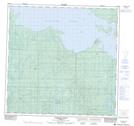 084M10 Jackfish Point Topographic Map Thumbnail 1:50,000 scale