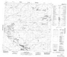 085A05 Higgins Lake Topographic Map Thumbnail 1:50,000 scale