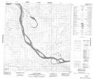 085A10 Landry Creek Topographic Map Thumbnail 1:50,000 scale