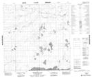 085B05 Deschaine Lake Topographic Map Thumbnail 1:50,000 scale