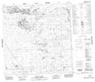 085B09 Swampy Lakes Topographic Map Thumbnail