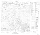 085D06 Dogface Lake Topographic Map Thumbnail 1:50,000 scale