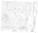085D12 Redknife Hills Topographic Map Thumbnail 1:50,000 scale