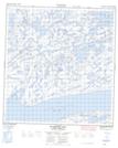085I02 Blachford Lake Topographic Map Thumbnail 1:50,000 scale