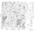 085I07 Buckham Lake Topographic Map Thumbnail 1:50,000 scale