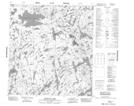 085I08 Doubling Lake Topographic Map Thumbnail 1:50,000 scale