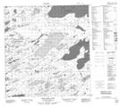 085J05 Bras D'Or Lake Topographic Map Thumbnail