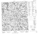 085J15 Awry Lake Topographic Map Thumbnail 1:50,000 scale
