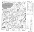 085M02 Clive Lake Topographic Map Thumbnail 1:50,000 scale