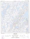 085N16 Snively Lake Topographic Map Thumbnail 1:50,000 scale
