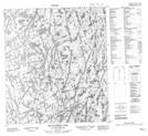 085O11 Macnaughton Lake Topographic Map Thumbnail 1:50,000 scale