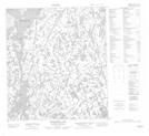 085O12 Bigspruce Lake Topographic Map Thumbnail 1:50,000 scale