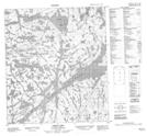 085O14 Ghost Lake Topographic Map Thumbnail 1:50,000 scale