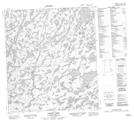 085O16 Hickey Lake Topographic Map Thumbnail 1:50,000 scale
