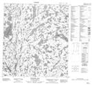085P01 Spencer Lake Topographic Map Thumbnail 1:50,000 scale