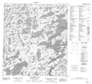 085P09 Lockhart Lake Topographic Map Thumbnail