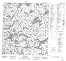 085P10 Zipper Lake Topographic Map Thumbnail 1:50,000 scale
