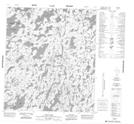 086A02 Tsan Lake Topographic Map Thumbnail 1:50,000 scale
