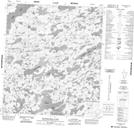086A04 Boudellkell Lake Topographic Map Thumbnail 1:50,000 scale