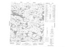 086A10 Shaw Lake Topographic Map Thumbnail 1:50,000 scale