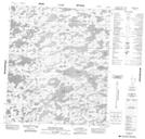086A12 Baldhead Lake Topographic Map Thumbnail 1:50,000 scale