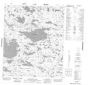 086A15 Starvation Lake Topographic Map Thumbnail 1:50,000 scale
